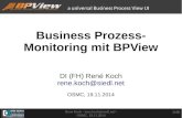 OSMC 2014: Business Prozessmonitoring mit BPView | Rene Koch