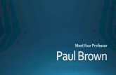 Paul brown TCC Meet Your Professor TOP 2014