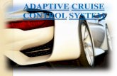 Adaptive cruise control