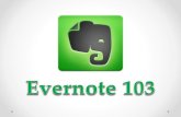 Evernote 103