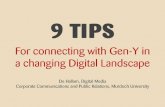 10 Tips To Connect With Gen Y In A Changing Digital Landscape