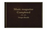 Music Magazine Completed