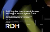 Presentation on Building Enclosure Airtightness Testing in Washington State