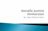 Socially justice immersion