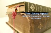 The Library Upsell