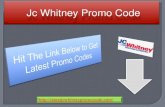 Jc Whitney Promo Code - Save on Auto Expenses with Jc Whitney Promo Code