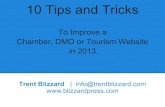 10 tips and tricks to improve your chamber or dmo website