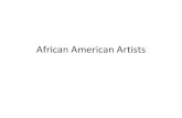 African american artists
