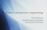 Politics and privacy engineering