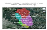 Integrated water induced vulnerability assessment(niroj timalsina)