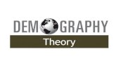 Teori Demografi (demographic theory)