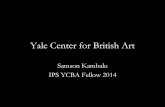 Presentation by Yale Center for British Art 2014 Fellow Samson Kambalu