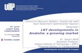 LRT Developments in Anatolia: A Growing Market