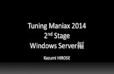 Tuning maniax 2014 2nd stage windows編