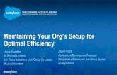 Df14 Maintaining your orgs setup for optimal efficiency for dist