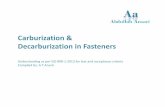 Carburization & Decarburization in Fasteners