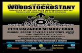 Woodstock Košťany - plakát