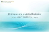 Joel Schlessinger MD - Hydroquinone Update / Strategies