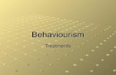 PSYA2 - Behaviourism therapies