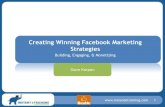 Creating Winning Facebook Marketing Strategies