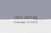 Cedaredge CO Home for sale - 15621 2600 Rd