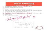 Team Meeing Agenda - Prudential Gary Greene Realtors - The Woodlands TX 9.1.09