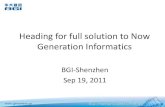 Yingrui Li: Complete Solutions for Now-Generation Bioinformatics