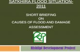 Satkhira flood situation 2011