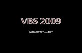 Vbs 2009 Slide Show