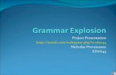 Grammar explosion