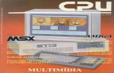 Revista CPU MSX AMIGA - No. 28 - 1988