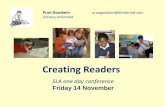 Creating Readers (Prue Goodwin)