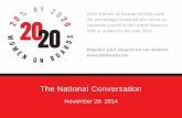 Title: 2020 Women On Boards: The National Conversation