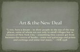 Art & the new deal