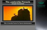 The Leadership Pinnacle