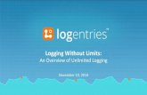 Logging Without Limits | Logentries