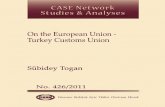 CASE Network Studies and Analyses 426 - On the European Union - Turkey Customs Union