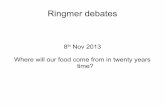 Ringmer debate   food