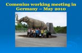 Comenius working meeting in germany – june 2010