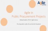 A kovaliov   agile public procurement - pm days 2014