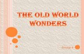 The Old World Wonders