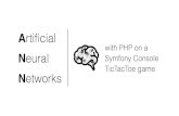 Artificial Neural Network in a Tic Tac Toe Symfony Console Application - SymfonyCon 2014