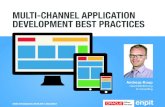 Multichannel Application Development Best Practices