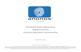 Anonos Dynamic Data Obscurity - Privacy For The Interconnected World