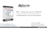 Alphorm.com Formation  RDS Windows Server 2008 R2 - Guide du consultant