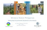 Intex Resources Mindoro Nickel Philippines 2011