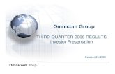 omnicom group  Q3 2006 Investor Presentation