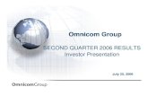 omnicom group  Q2 2006 Investor Presentation