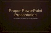 Proper power points and example