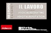 Silvia Zanella - Il lavoro ai tempi del #socialrecruiting e della #digitalreputation - Digital for Job